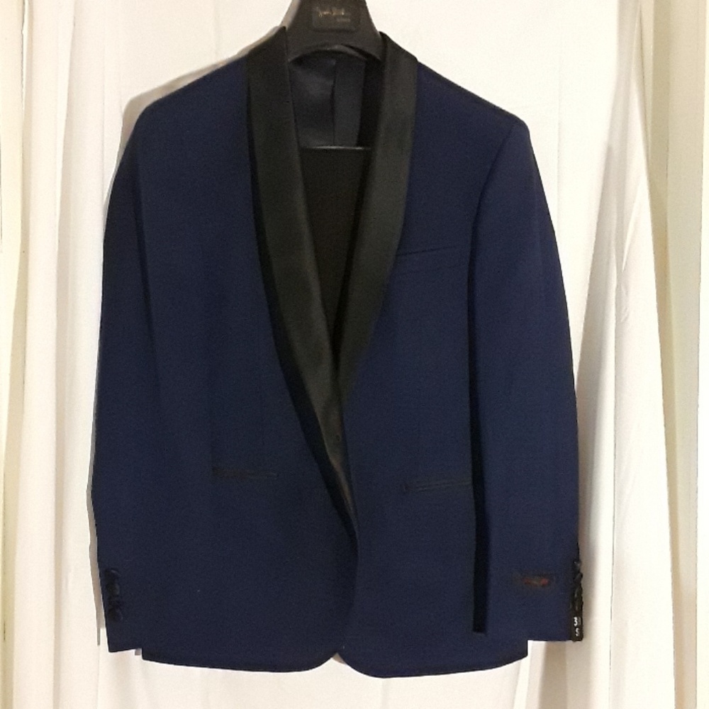 Jack Luxton mens slim short  Tuxedo indigo